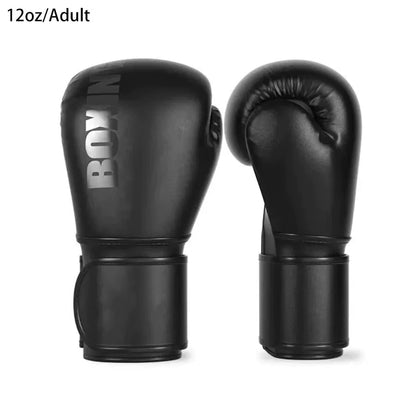 Professional Boxing Gloves 12Oz, Suitable for Adults, Mma, Boxing, Kickboxing, Partition, Muay Thai, Sanda Training Gloves